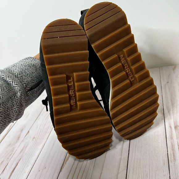 Merrell Alpine Fit Sole Sneakers Black Cream Women’s - Picture 11 of 12